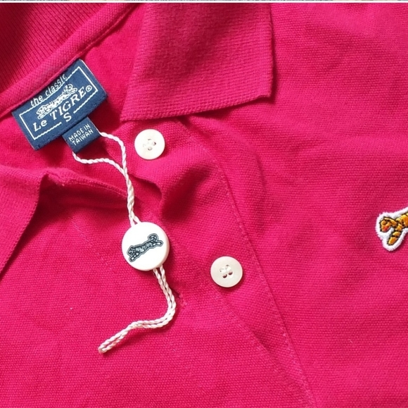 🗽 Pink Le Tigre golf pastel short sleeved polo - Picture 2 of 2